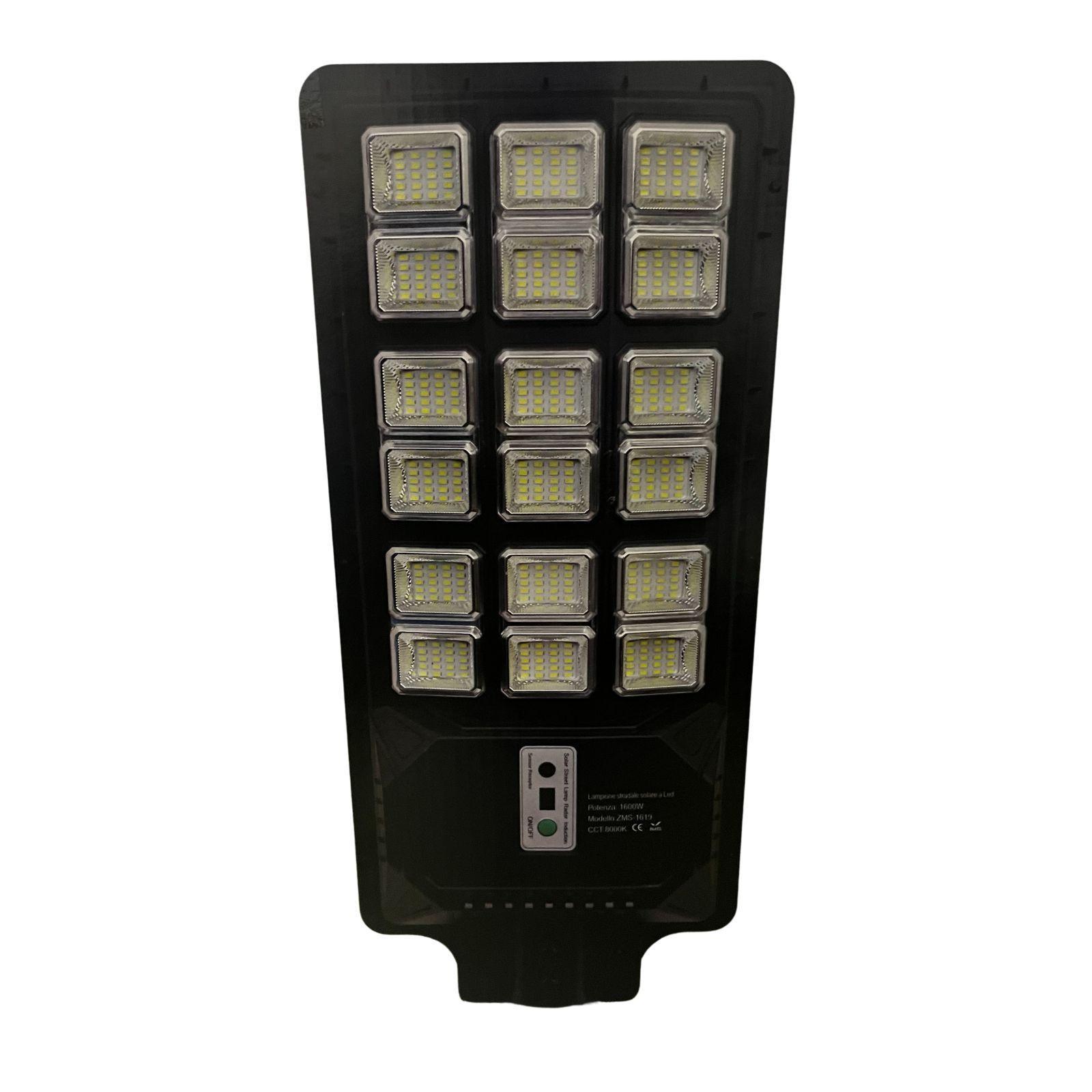 bavaria bidermayer lampione stradale solare a led 1600w - foto 1