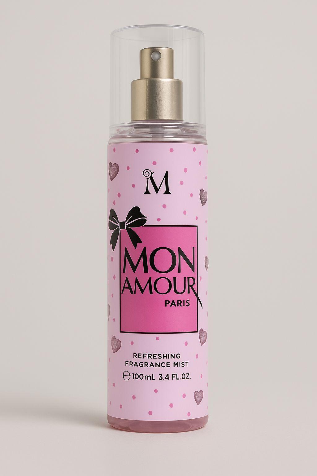 montage montage body mist mon amour acqua profumata 100ml. - foto 1