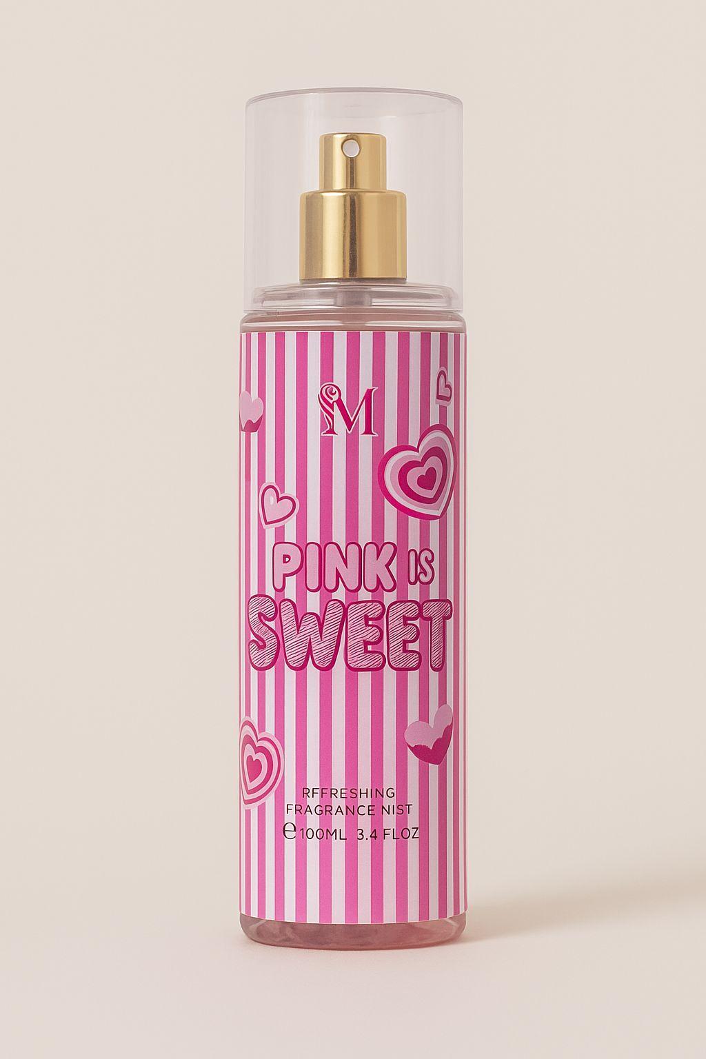 montage montage body mist pink is sweet acqua profumata 100ml. - foto 1