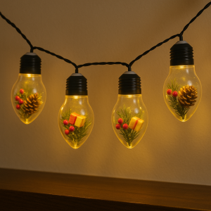 Lampada a catena luminosa led di natale