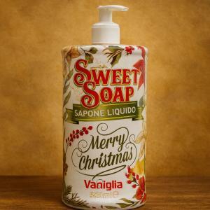 Sapone liquido di natale alla vaniglia