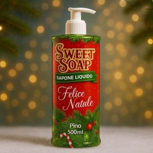 Sapone liquido di natale alla pino
