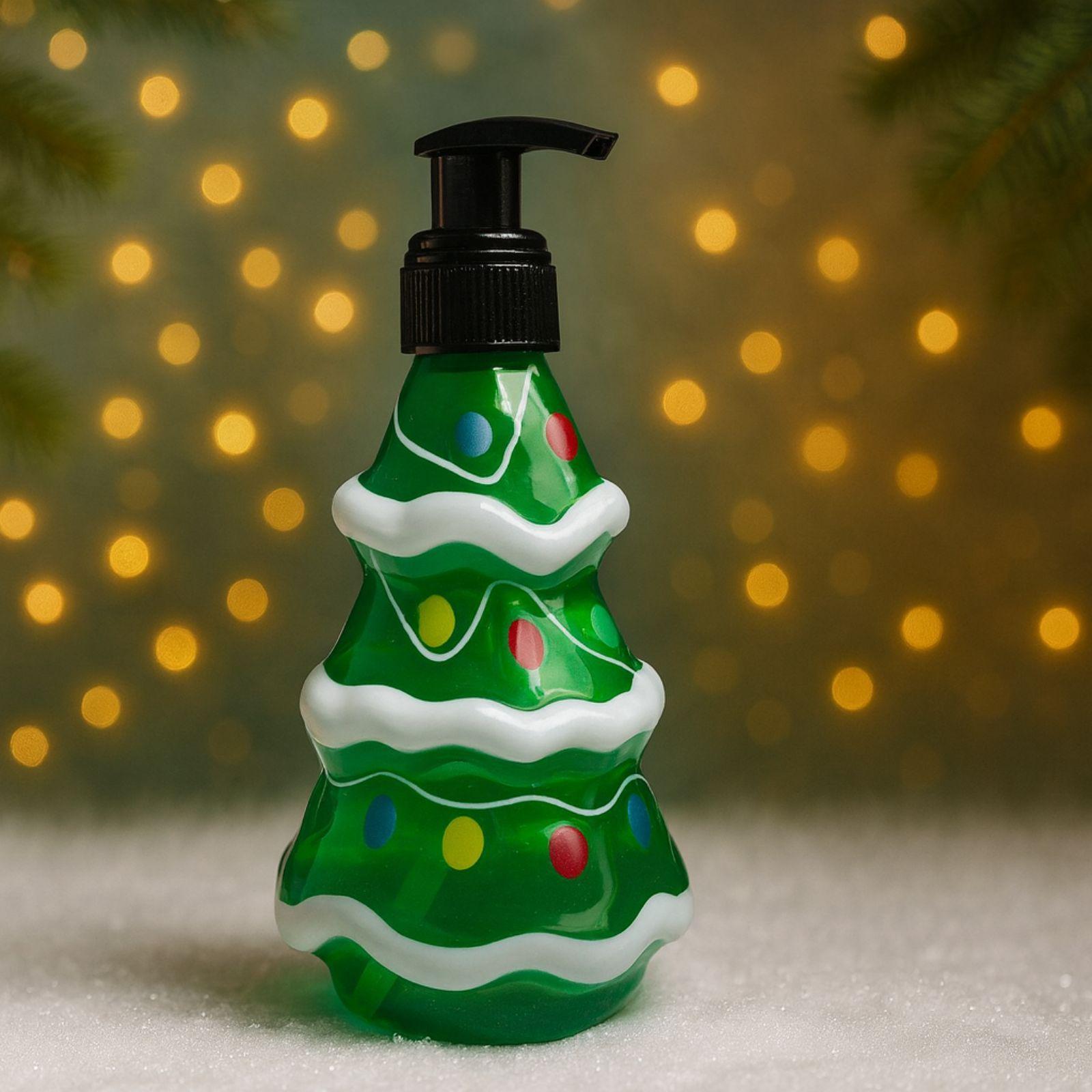  porta sapone natalizio a forma di albero verde - foto 1