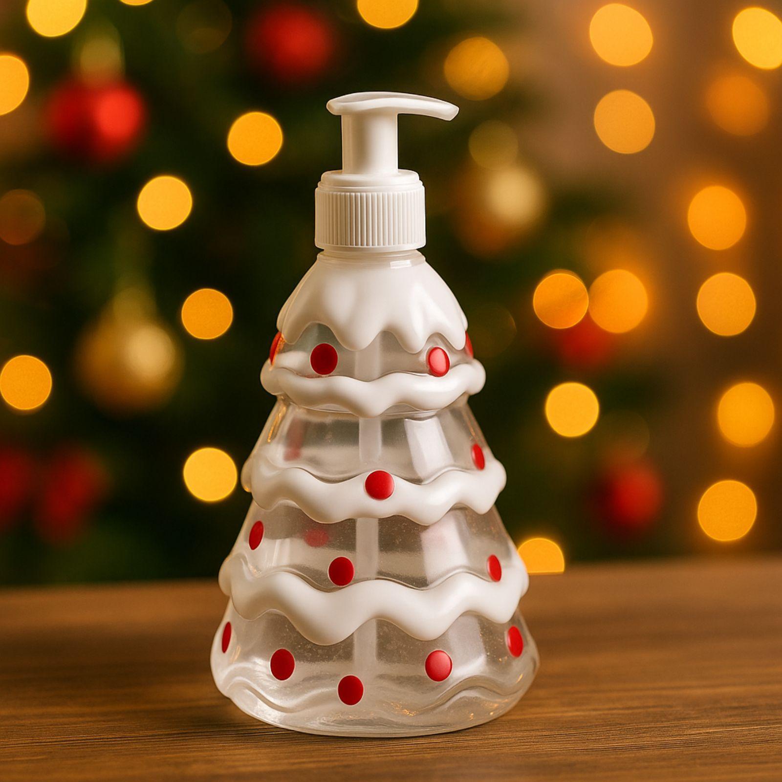  porta sapone natalizio a forma di albero bianco - foto 1