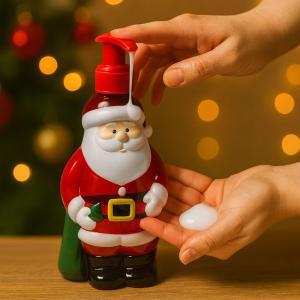 Porta sapone natalizio a forma di babbonatale