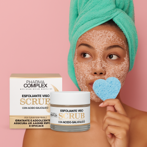 Pharma complex scrub esfoliante viso con acido salicili...