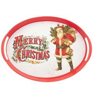 Vassoio ovale ass design xmas