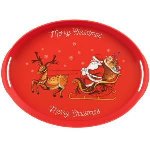 Vassoio ovale ass design xmas