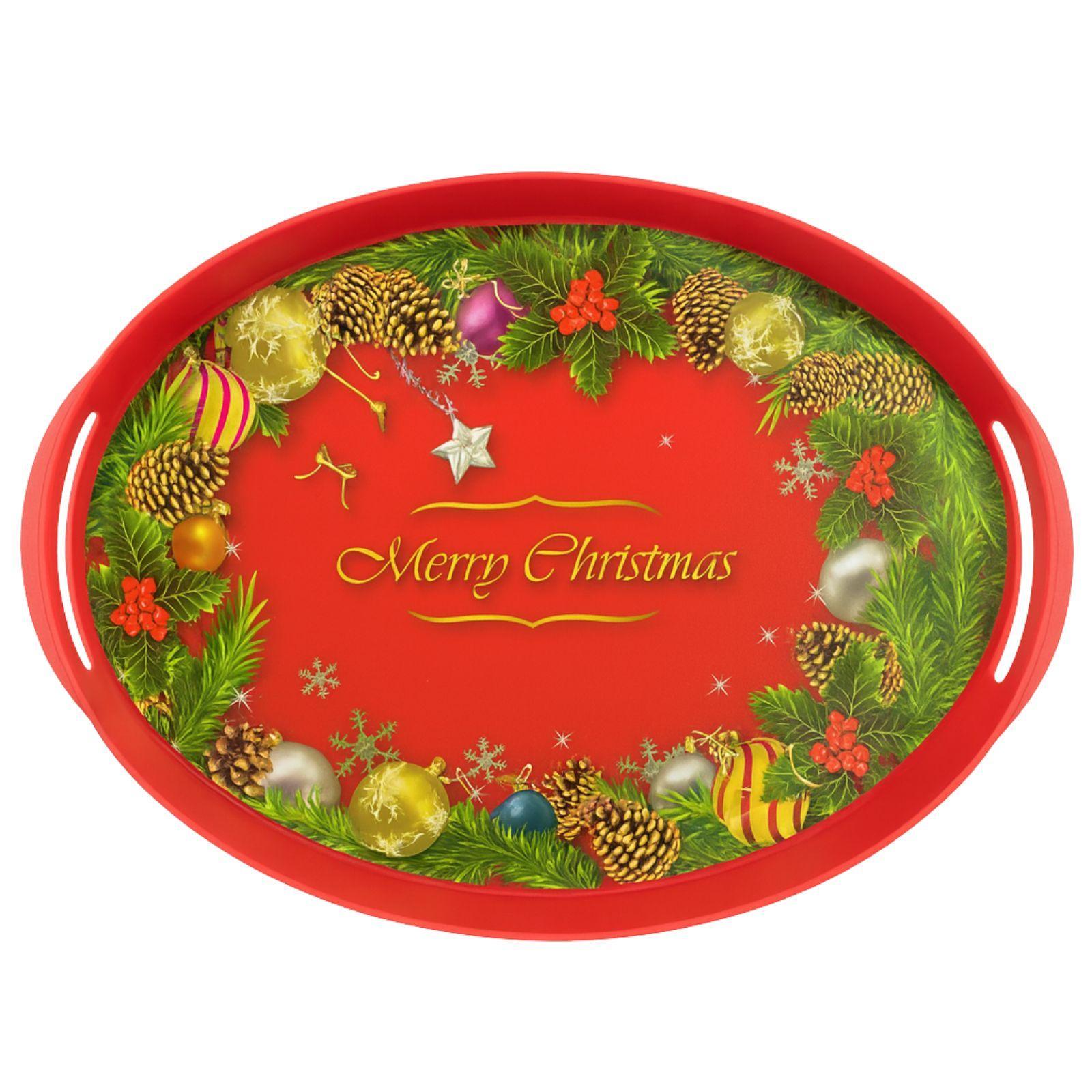 fatigati vassoio ovale ass design xmas - foto 3