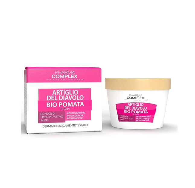 pharma complex pharma complex crema corpo bio pomata artiglio del diavolo 250 ml - foto 1 Crema corpo bio con artiglio del diavolo Pharma Complex da 250 ml