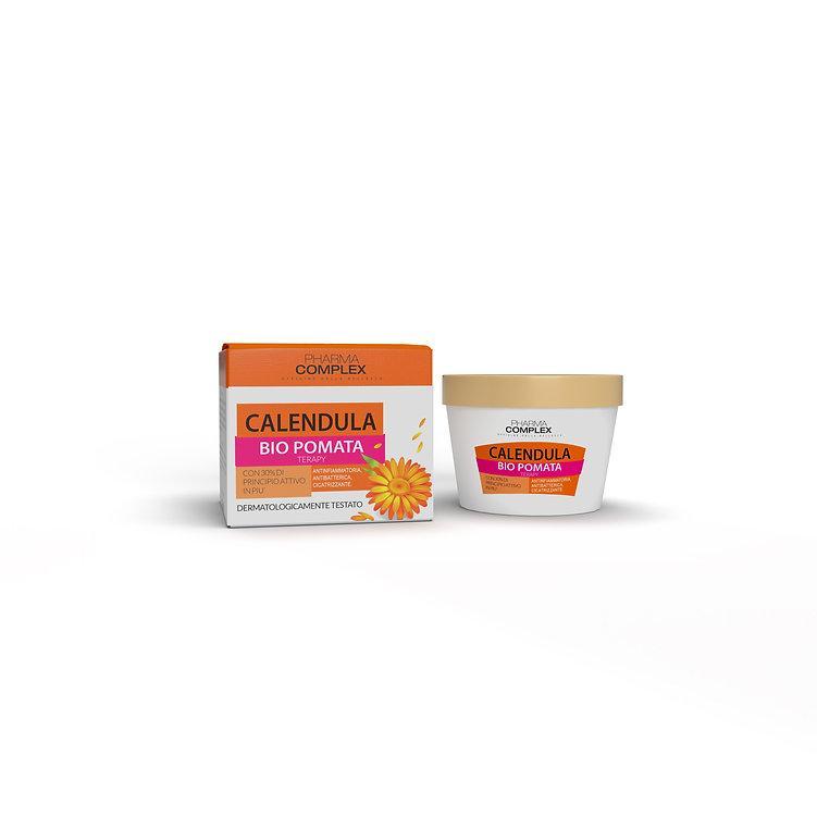 pharma complex pharma complex bio pomata calendula antinfiammatoria, antibatterica, cicatrizzante, 250ml. - foto 1 Pomata Pharma Complex alla calendula, antinfiammatoria e antibatterica