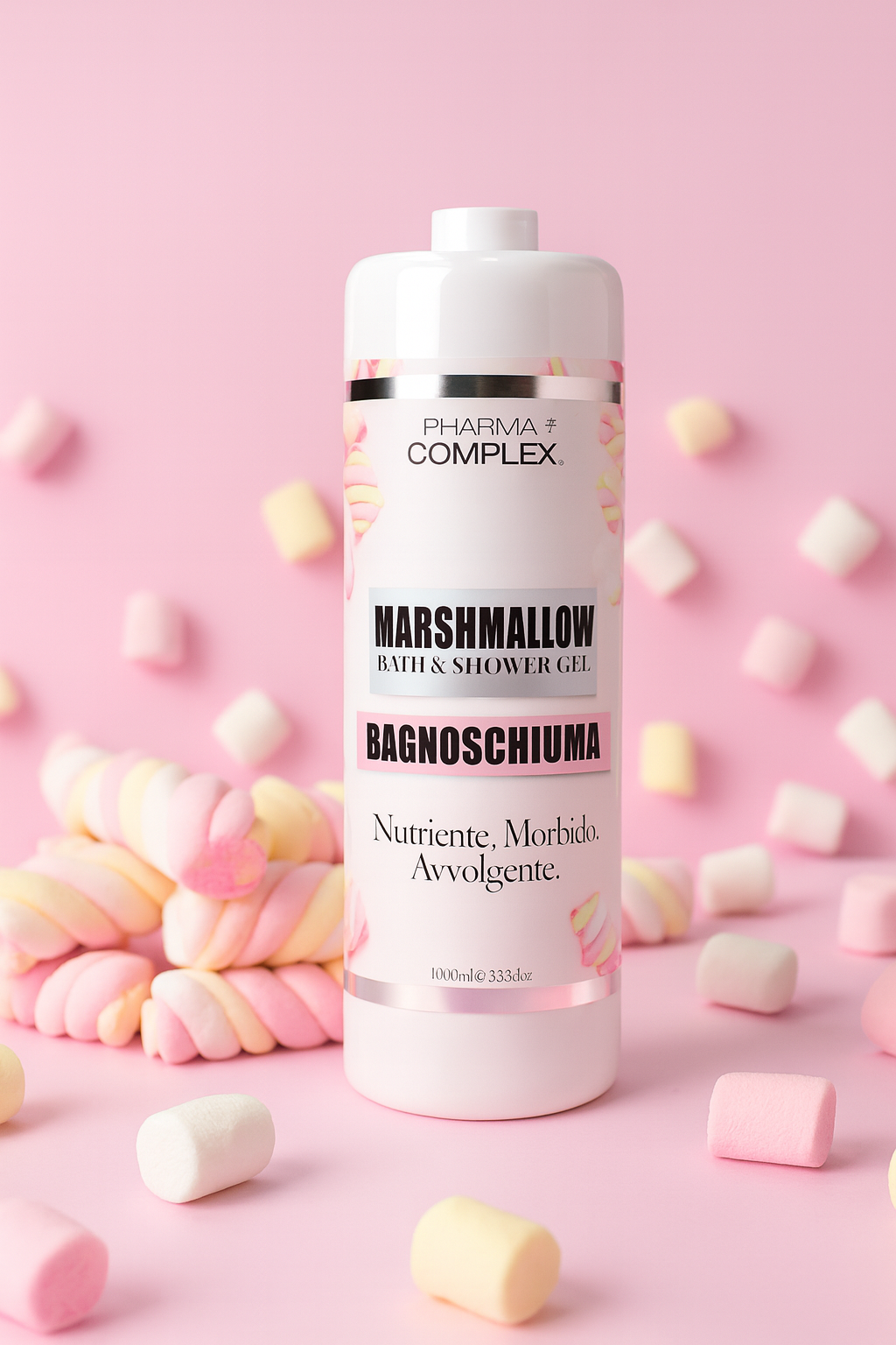 pharma complex pharma complex bagnoschiuma marshmallow 1000ml. - foto 1