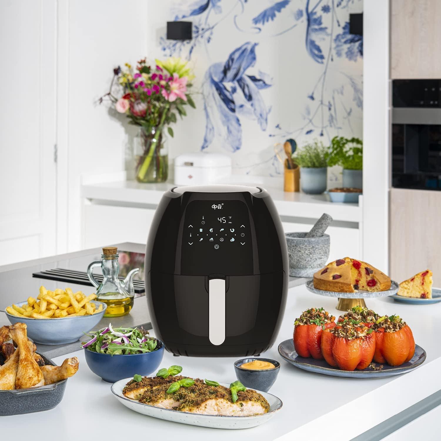 dpm friggitrice ad aria 8l. dpm digitale - foto 2