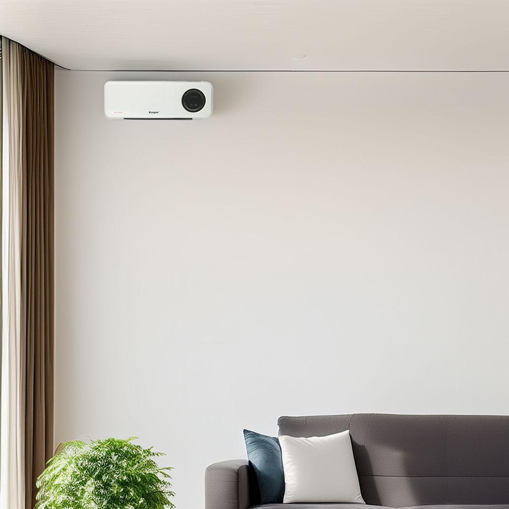  termoventilatore / split ceramico a parete con telecomando - foto 3