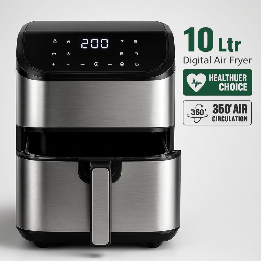  friggitricead aria 10l con display digitale 1500w - foto 4