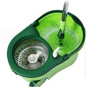 Super mop rotante a 360° con secchio su ruote – pulizia veloce e profonda