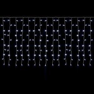 Tenda led bianco ghiaccio 120 led da esterno e interno(6m)