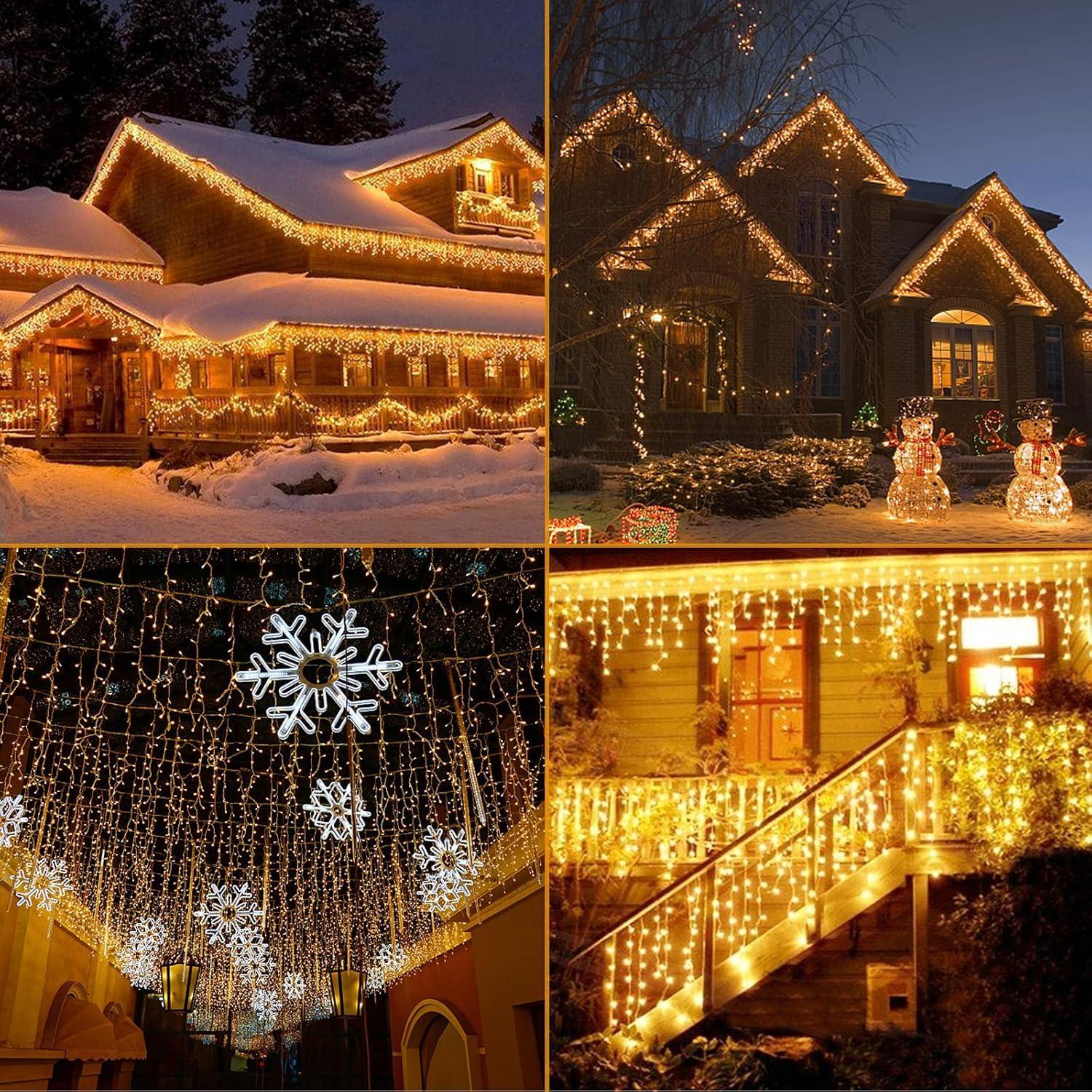 kasaviva kasaviva tenda led bianco caldo 120 led (6m) - foto 1