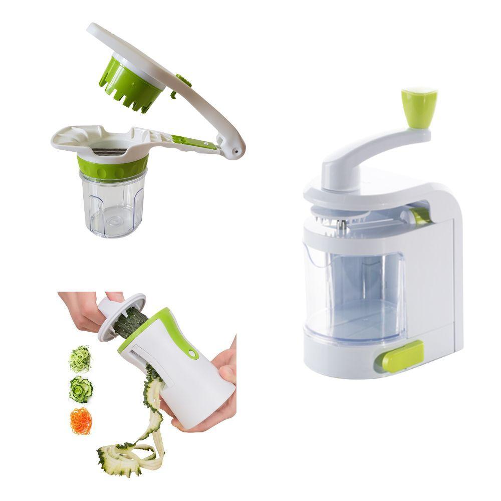  kit di tagliaverdure 3 in 1 - spiralizza tutto - tagliatutto - spaghetti di verdure - foto 1