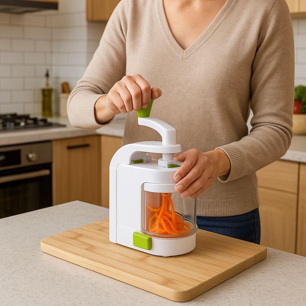  kit di tagliaverdure 3 in 1 - spiralizza tutto - tagliatutto - spaghetti di verdure - foto 5