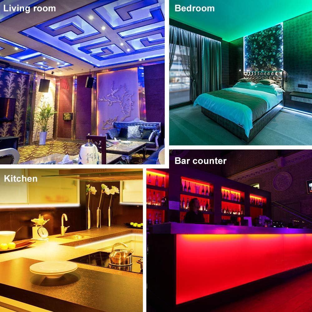 kasaviva striscia led rgb 3 metri con telecomando - foto 3