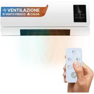Termoventilatore / ventilconvettore da parete con telecomando