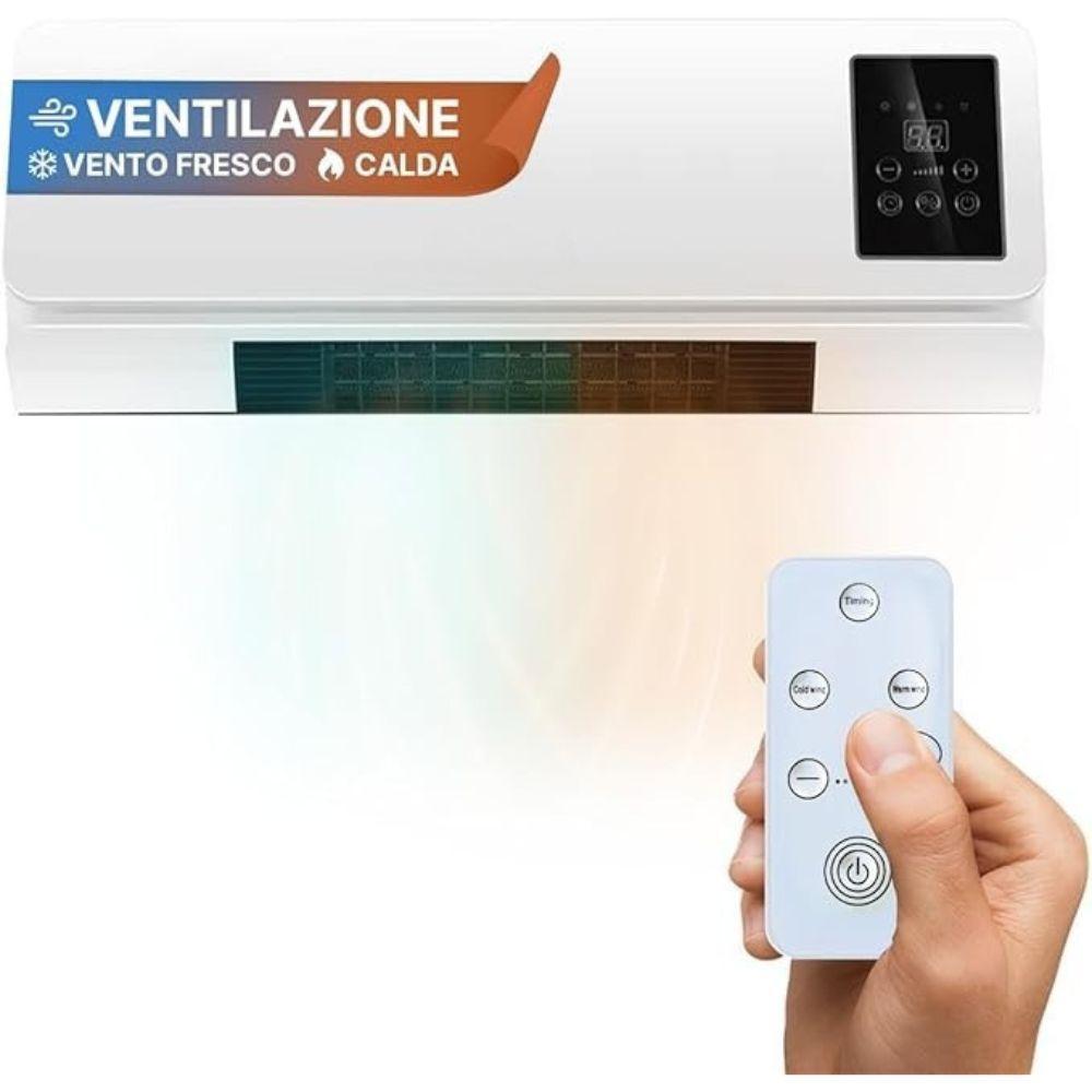  termoventilatore / ventilconvettore da parete con telecomando - foto 1