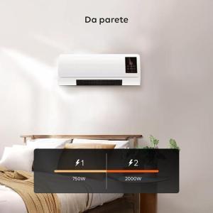 Termoventilatore / ventilconvettore da parete con telecomando