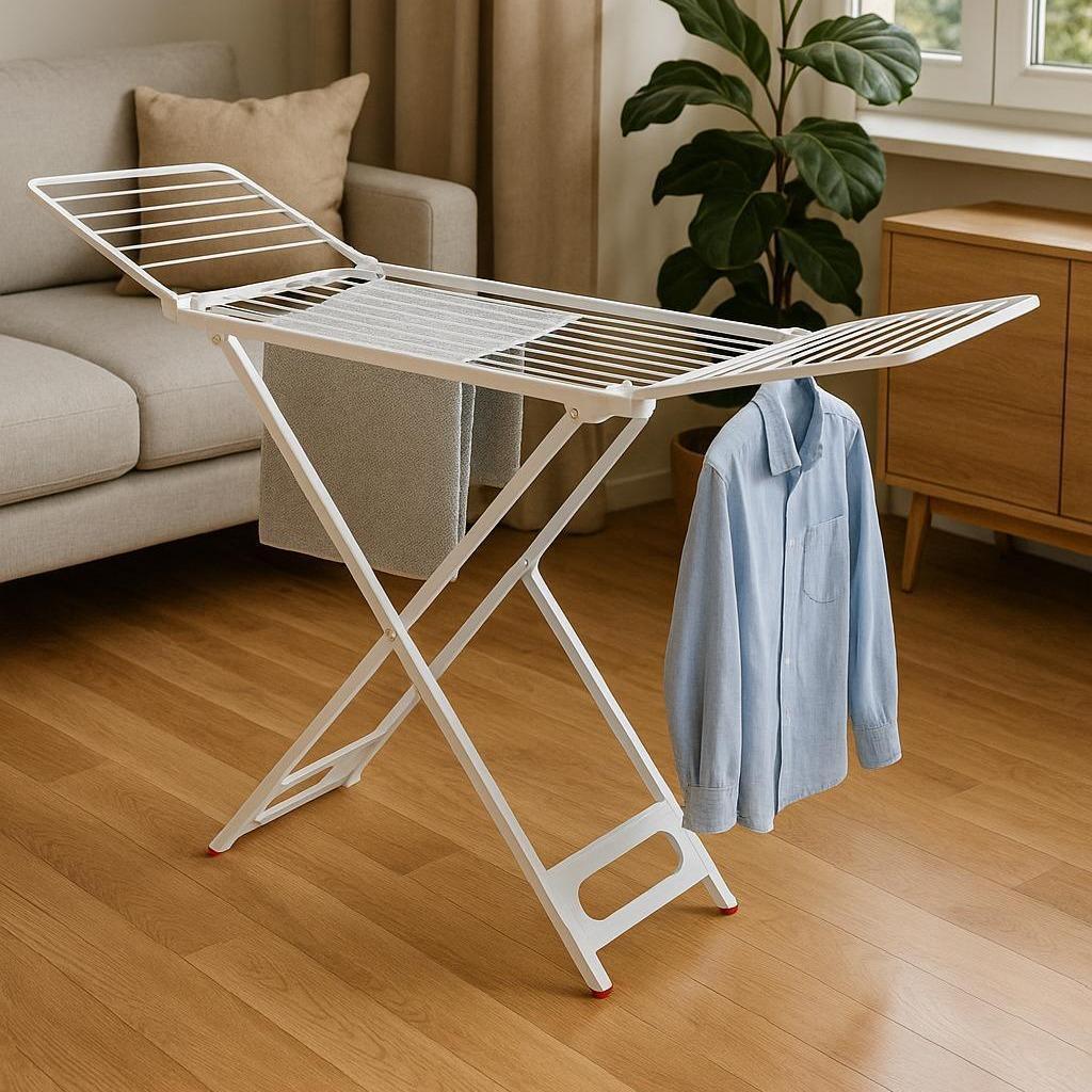  stendino in resina con rotelle 180 x 95 cm e 20m di spazio per stenditura - foto 3