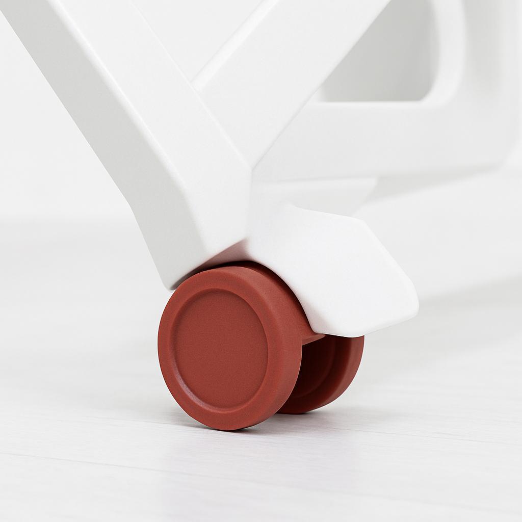  stendino in resina con rotelle 180 x 95 cm e 20m di spazio per stenditura - foto 6