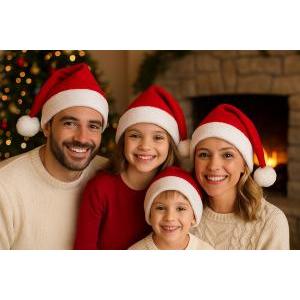 Cappellino natale taglia unica uomo/donna/bambino