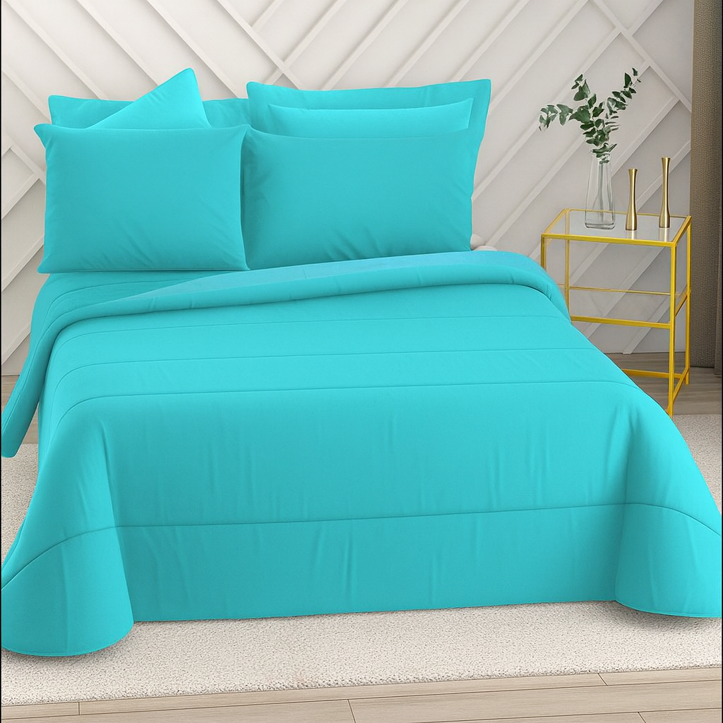  trapunta invernale letto matrimoniale in tinta unita double face grigio - foto 1