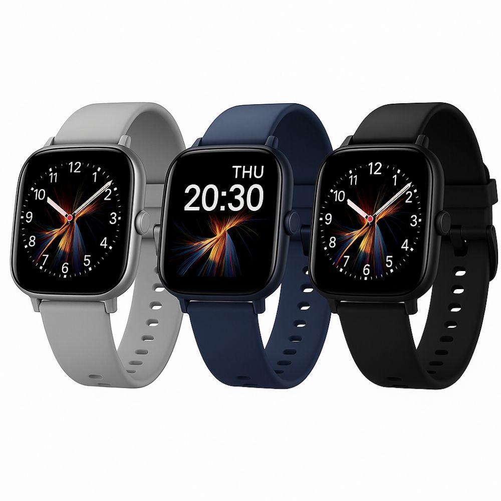  smartwatch multifunzione con tre cinturini intercambiabili - foto 4