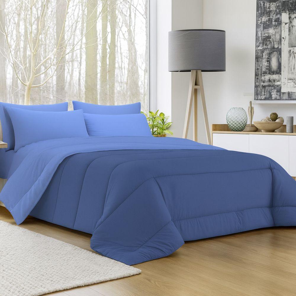  trapunta matrimoniale double face in tinta unita - foto 5