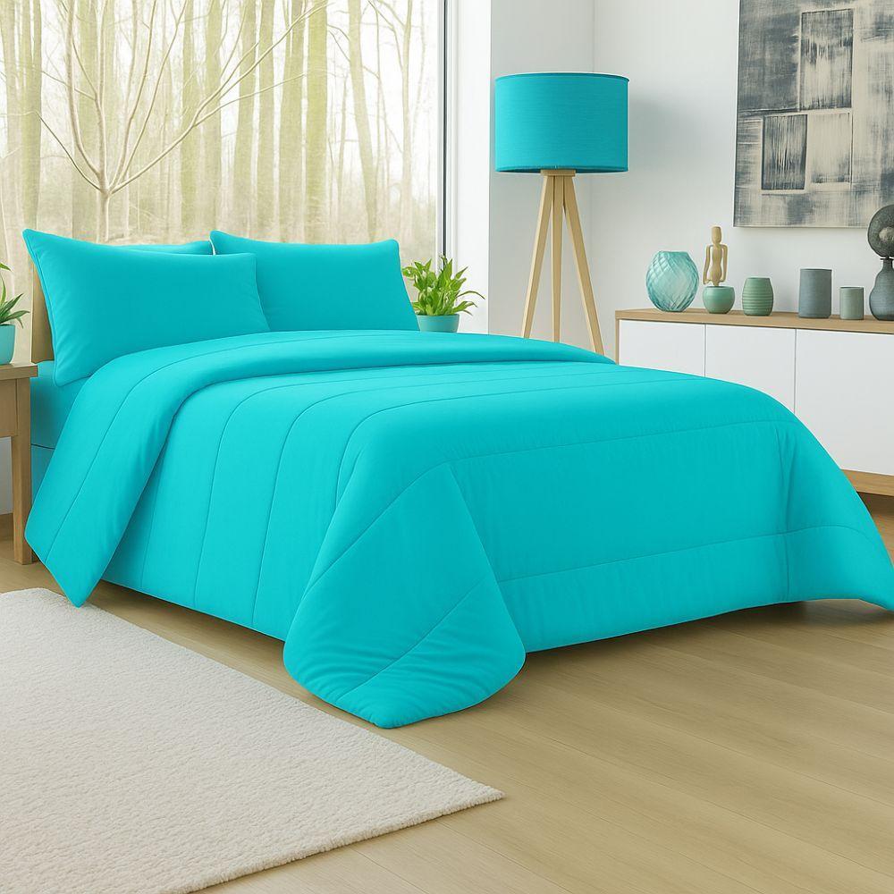  trapunta matrimoniale double face in tinta unita - foto 6