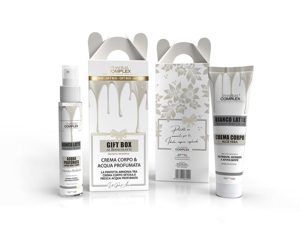 pharma complex gift box crema corpo idratante e acqua profumata - foto 2