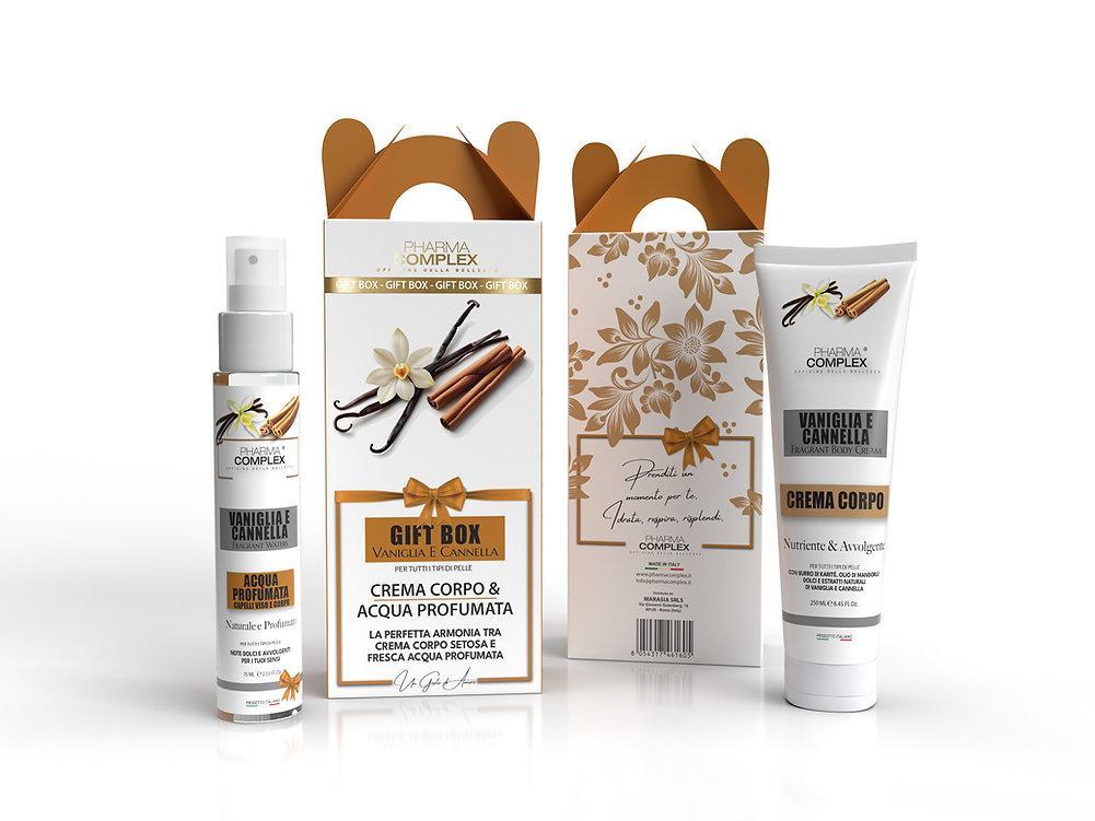 pharma complex gift box crema corpo idratante e acqua profumata - foto 4