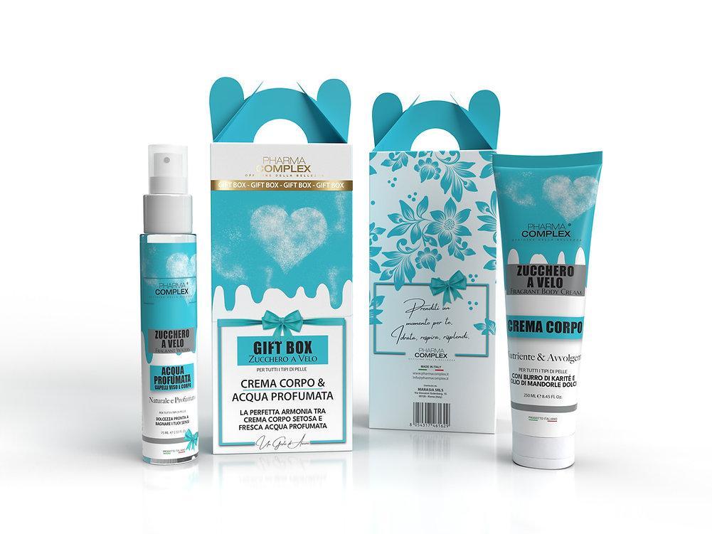 pharma complex pharma complex gift box creama corpo & acqua profumata - foto 6