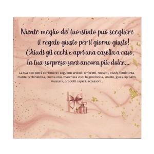 Beauty surprise box – calendario beauty 24 giorni con prodotti make up a sorpresa