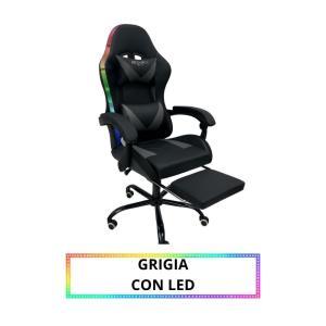 Sedia gaming con led  – modello diablo