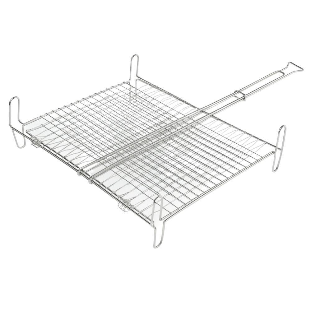 galileo bestbq graticola doppia con impugnatura - foto 1