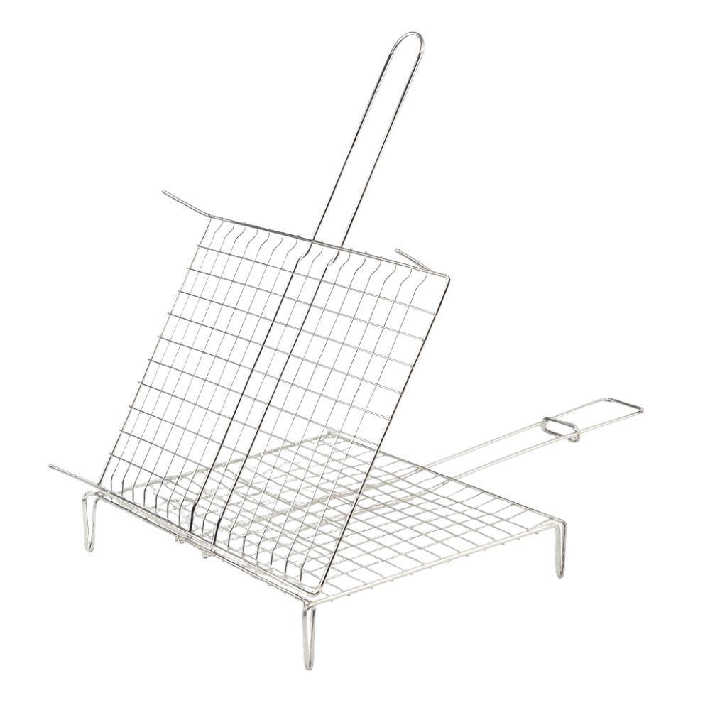 galileo bestbq graticola doppia con impugnatura - foto 2