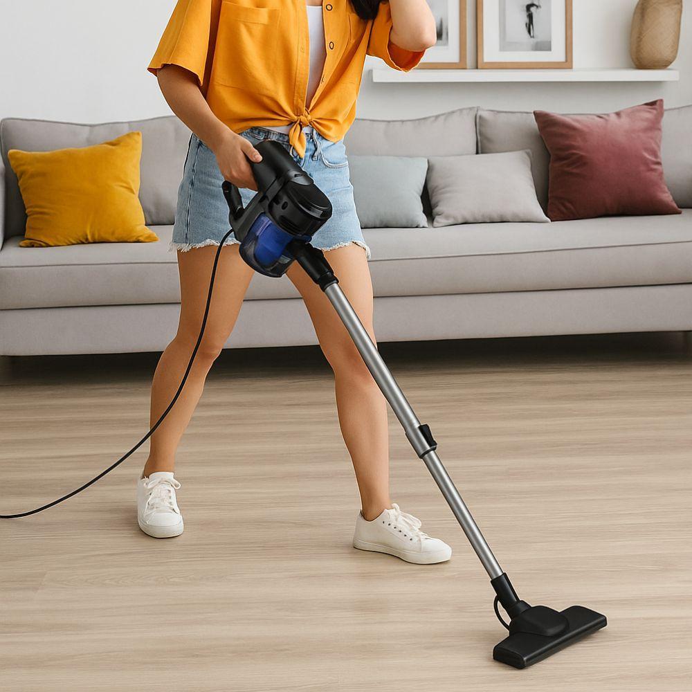  scopa elettrica aspirapolvere con filo 600w - foto 2