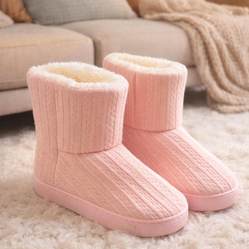  ciabatta a stivaletto rosa modello fatina - foto 2