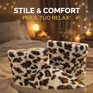 Ciabatta a stivaletto panna modello orchid