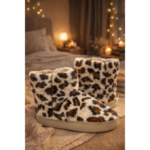 Ciabatta a stivaletto panna modello orchid