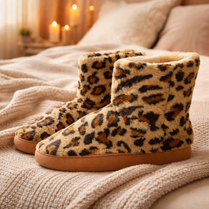 Ciabatta a stivaletto marrone modello orchid