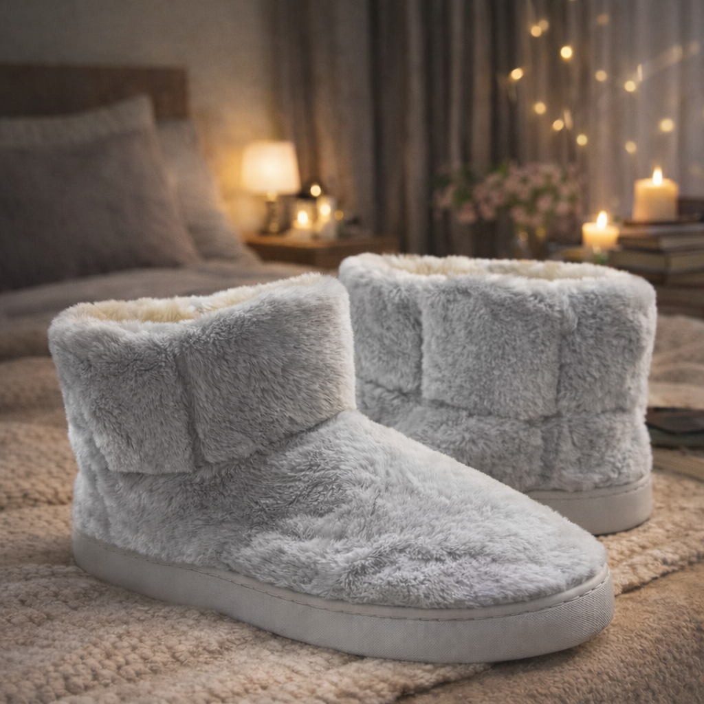  ciabatta a stivaletto grigia modello sainey - foto 2