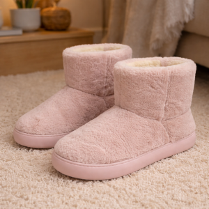 Ciabatta a stivaletto rosa modello sainey