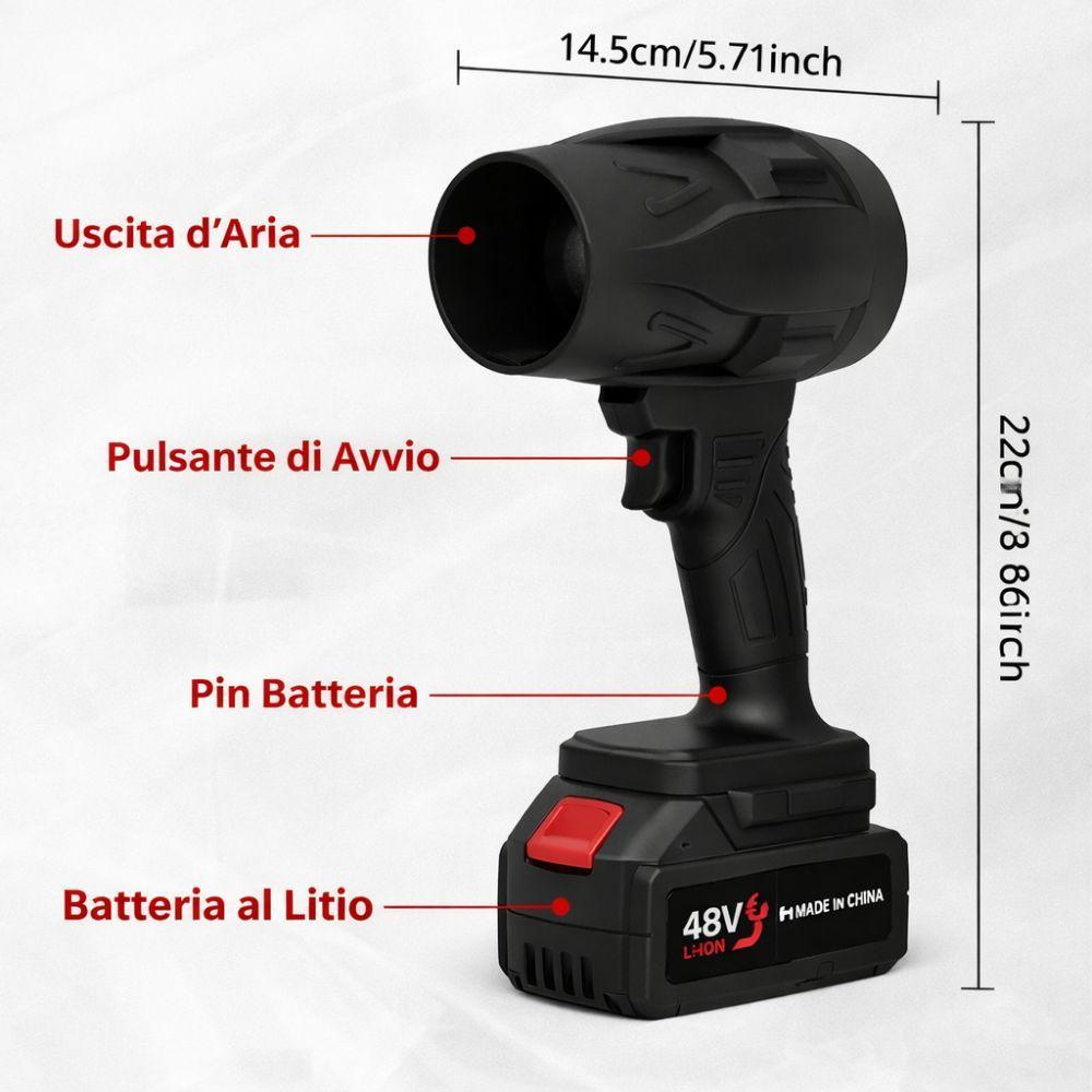  soffiatore a batteria miniturbo - foto 4